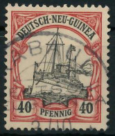 DEUTSCH-NEUGUINEA DNG Nr 13 Gestempelt Gepr. X08ED8E - Duits-Nieuw-Guinea