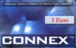 C&C 9060 A SCHEDA TELFONICA USI SPECIALI CONNEX 3 EURO DUMMY SENZA CHIP - Usages Spéciaux