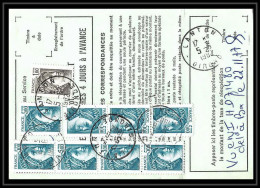 50465 Lanton Gironde Sabine 2123 Ordre De Reexpedition Definitif France - Storia Postale