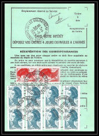 50442 Les églisottes-et-chalaures Gironde Liberté Ordre De Reexpedition Definitif France - Cartas & Documentos