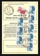 50407 Carbon-Blanc Gironde Liberté Ordre Reexpedition Temporaire France - 1982-1990 Liberty Of Gandon