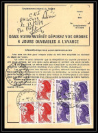 50386 Blanquefort Gironde Liberté Ordre Reexpedition Temporaire France - 1982-1990 Liberté De Gandon