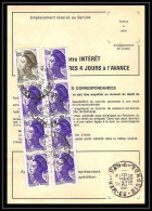 50380 Merignac Gironde Liberté Ordre Reexpedition Temporaire France - 1982-1990 Libertà Di Gandon