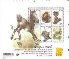 Belgie 2004 -  OBP 3319/23 - BL116 - Dieren  - Belgicaaa 2006 - 2002-… (€)