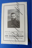 Jan HOOGMARTENS Kruisheer Missie Congo Meeuwen 1909- Bayé 1944 - Obituary Notices