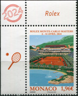 Monaco 2024. Rolex Monte-Carlo Masters Tennis Championship (I) (MNH OG) Stamp - Nuovi
