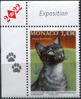 Monaco 2022. International Cat Show (I) (MNH OG) Stamp - Neufs