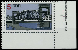 DDR 1988 Nr 3203 Postfrisch ECKE-URE X0DE0FA - Nuovi