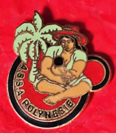 SUPER PIN'S-ASSOCIATION "ASSA POLYNESIE" FEMME Avec ENFANT émaillé Grand Feu - Associations