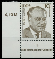 DDR 1990 Nr 3300 Postfrisch ECKE-ULI SB7B89A - Nuovi