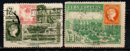 CUBA - 1955 - CENTENARIO DEL FRANCOBOLLO - USATI - Gebruikt