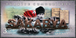 TURKEY - 2021 - STAMP MNH ** - 100th Anniversary Of The Battle Of Sakarya - Unused Stamps