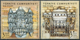 TURKEY - 2021 - SET OF 2 STAMPS MNH ** - Birdhouses - Ongebruikt