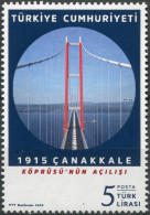 TURKEY - 2022 - STAMP MNH ** - Opening Of The 1915 Çanakkale Bridge - Unused Stamps