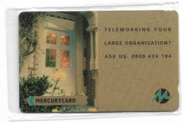 UK (Mercury) - Teleworking, MER314 - 20MERA, 5.781ex, NSB - Mercury Communications & Paytelco