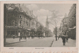 AK Herne, Bahnhofstraße 1923 - Herne