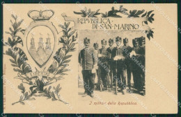 San Marino Militari Della Repubblica Cartolina MQ5621 - Saint-Marin