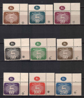 ISRAEL STAMPS. 1952  POSTAGE DUE RUNNINF STAG, MNH - Ongebruikt (met Tabs)