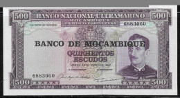 MOÇAMBIQUE - 500 ESCUDOS DE 1967 - Mozambique