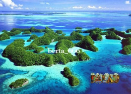 Palau Southern Lagoon Aerial View UNESCO New Postcard - Palau