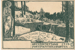 GRENZBESETZUNG 1914 Murten - Murten