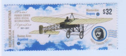 Argentina 2017- Primer Correo Aéreo Internacional - Unused Stamps