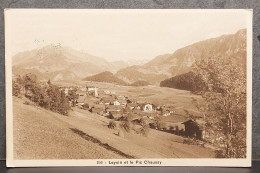 SUISSE , LEYSIN ET LE PIC CHAUSSY , LOT 445 - Leysin