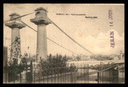 30 - REMOULINS - LE PONT SUSPENDU - Remoulins