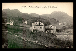 64 - SARE - MAISONS BASQUES AU PIED DE LA RHUNE - Sare