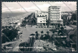 Rimini Riccione Foto FG Cartolina MQ1996 - Rimini