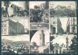 Teramo Città Castello Chiesa Delle Grazie Saluti Da Foto FG Cartolina JK1573 - Teramo