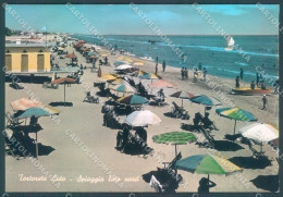 Teramo Tortoreto Spiaggia Mare Alterocca 62663 Foto FG Cartolina JK1579 - Teramo