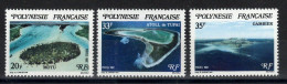 LOTE 2202 E /// (C080)  POLINESIA FRANCESA  - YVERT Nº: 186/188  **MNH   ¡¡¡ OFERTA - LIQUIDATION - JE LIQUIDE !!! - Neufs