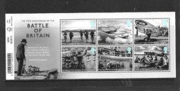GREAT BRITAIN COLLECTION.  75TH ANN. BATTLE OF BRITAIN MINIATURE SHEET. UNMOUNTED MINT. - Unused Stamps
