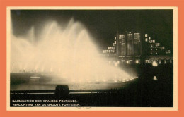 A634 / 037 BRUXELLES Exposition 1935 Illumination Des Grandes Fontaines - Ohne Zuordnung