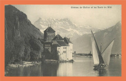 A632 / 127 Suisse Chateau De Chillon Et Dents Du Midi - Au