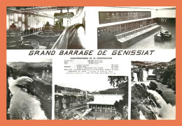 A646 / 033 01 - GENISSIAT Grand Barrage Multivues - Génissiat