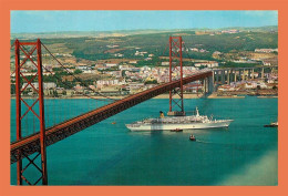 A660 / 171 Portugal LISBOA Pont 25 D'Avril ( Bateau ) - Non Classificati