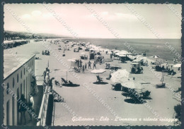 Teramo Giulianova Lido Spiaggia Foto FG Cartolina JK1574 - Teramo