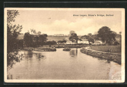 Pc Belfast, River Lagan, Shaw`s Bridge  - Antrim