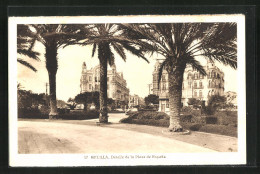 Postal Melilla, Dentalle De La Plaza De Espana  - Melilla