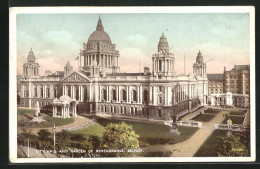 Pc Belfast, City Hall And Garden Of Remembrance  - Antrim