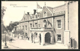 Postal Gibraltar, The Governor`s Palace  - Gibraltar