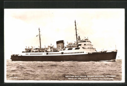 AK Folkestone, Passagierschiff Maid Of Orleans In Fahrt  - Paquebots