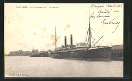 AK St-Nazaire, Passagierschiff La Navarre  - Paquebots