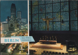 49788 - Berlin-Charlottenburg, Gedächtniskirche - Innen Und Aussen - Ca. 1975 - Charlottenburg