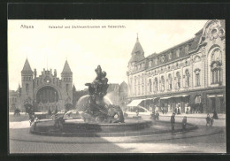 AK Hamburg-Altona, Kaiserhof Und Stuhlmannbrunnen Am Kaiserplatz  - Altona