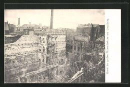 AK Hamburg-Neustadt, Brand Der Grossen Michaeliskirche, Ruinen  - Catastrofi