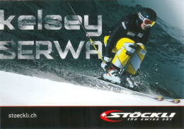 Autogrammkarte AK Freestyle Skicross Kelsey Serwa Kelowna Kanada Canada Olympia Olympics Autogramm Ski Winterspiele Schi - Winter Sports