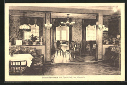 AK Hamburg, Altonaer Hof, Seiten-Balustrade Mit Durchblick Zur Veranda, Ochsenzoll  - Nord